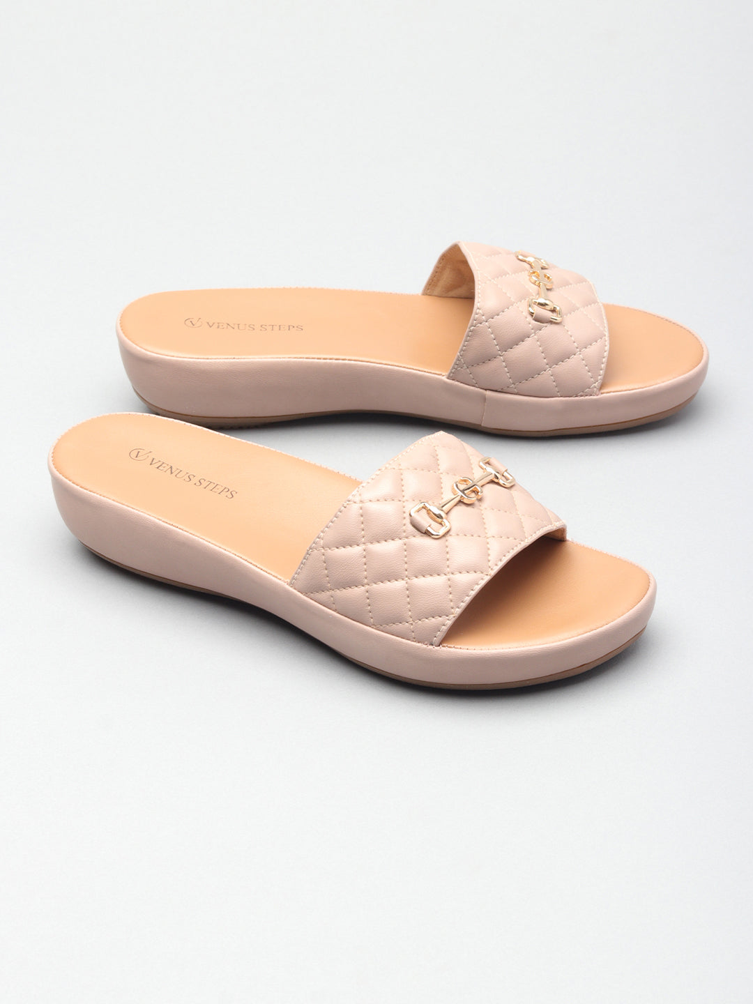 Synthetic Flat Chappals From Venus Steps