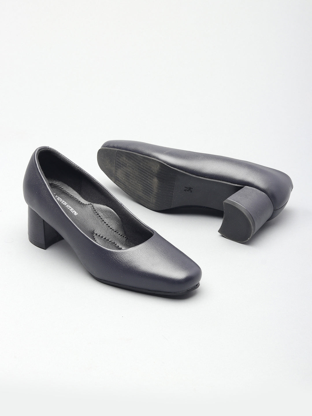 Womens Block Ballerinas