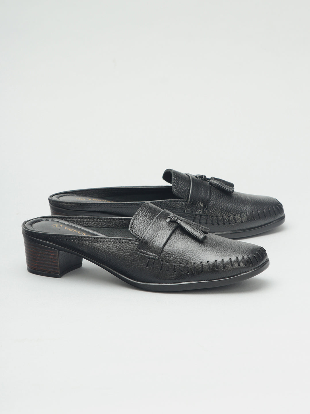 Block Heel Nappa/Matt Buntoe