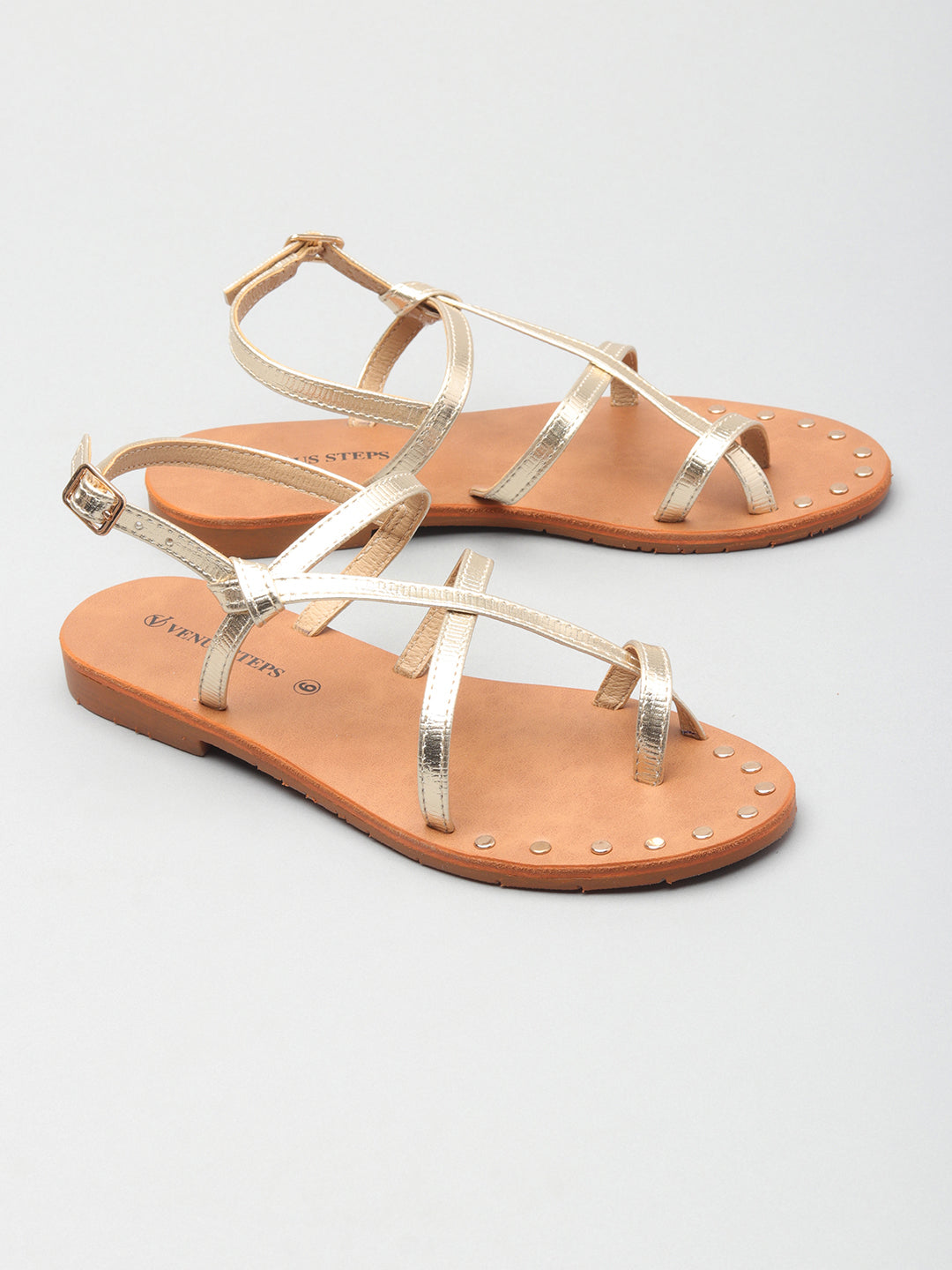 Womens Solid Sandals