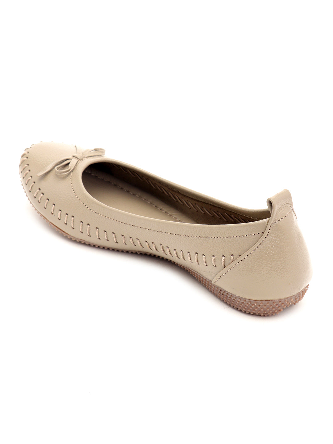 Venus Steps Leather Flat Ballerinas