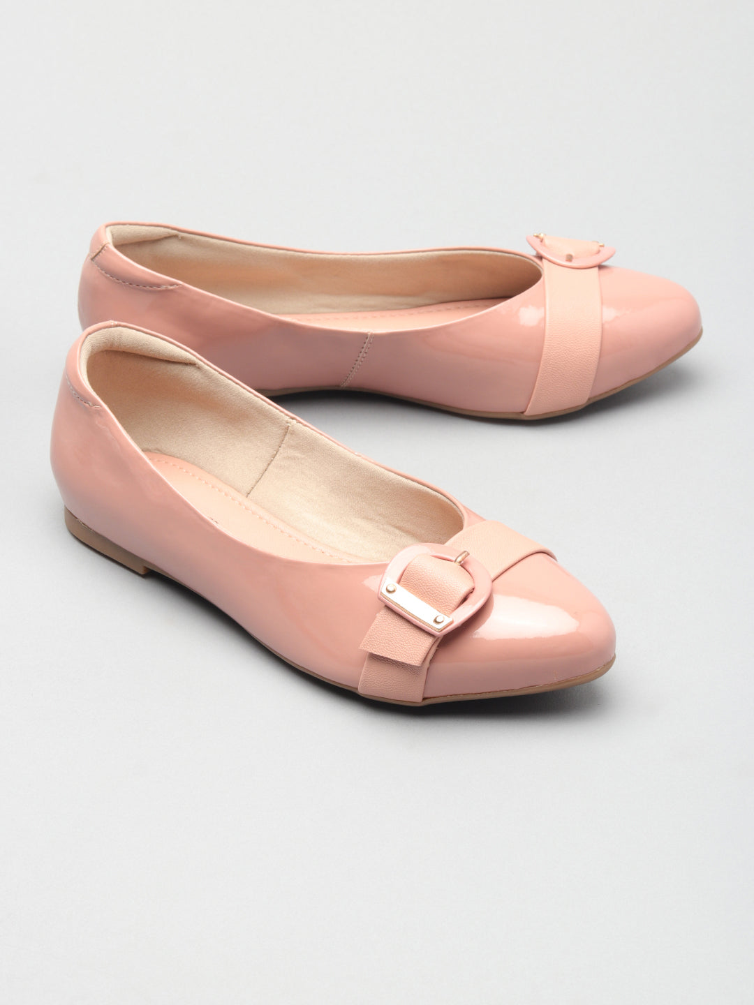 Patent/Glossy Flat Ballerinas