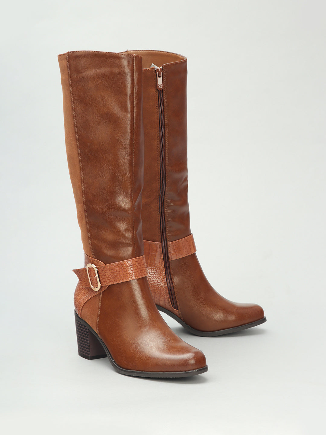 Venus Block heel Long Boots