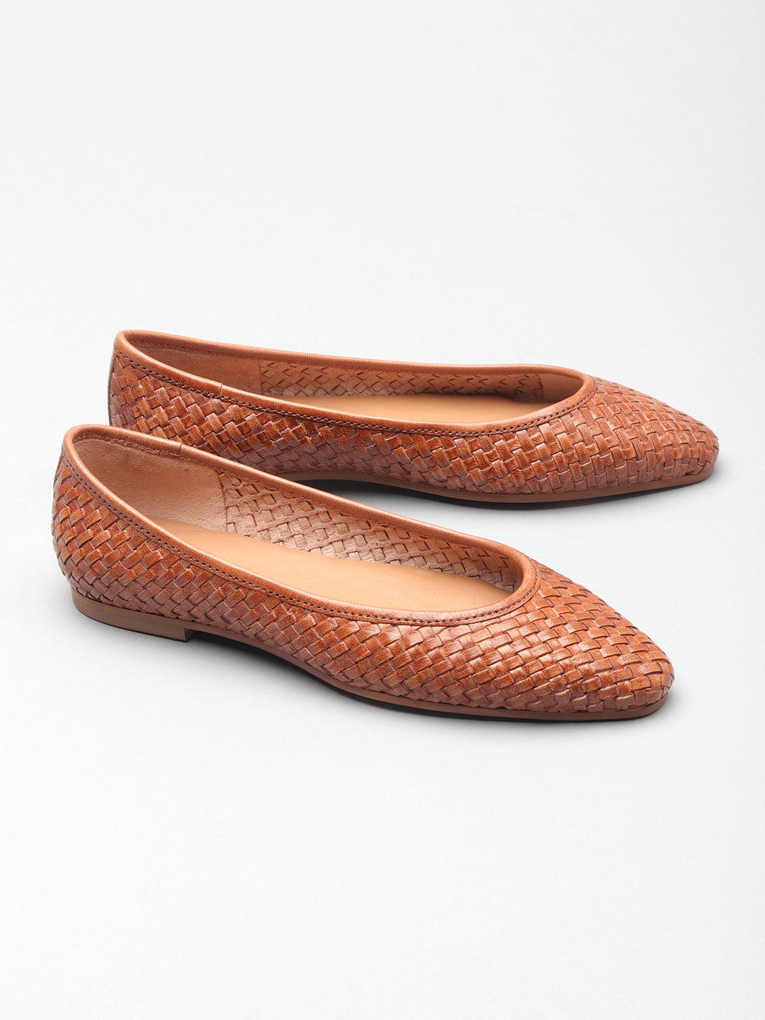 Woven Design Ballerinas Flat