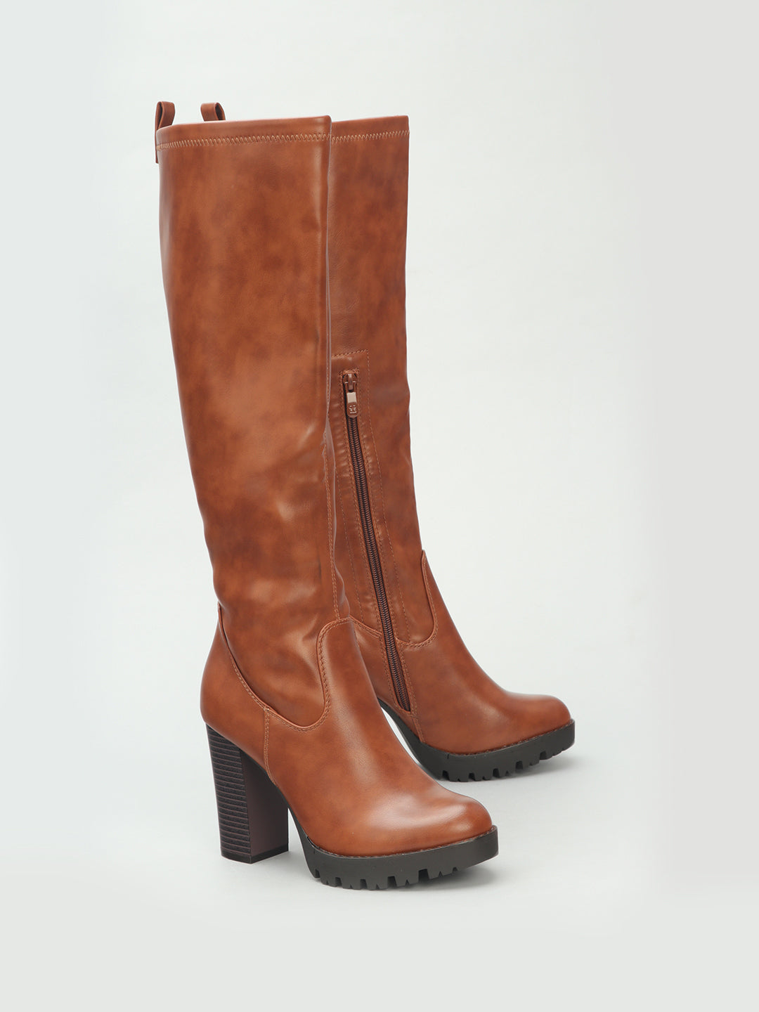 Venus Round Toe Long Boots