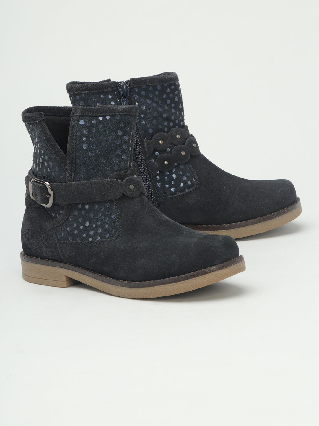 Venus Kids Suede Leather Casual Boots