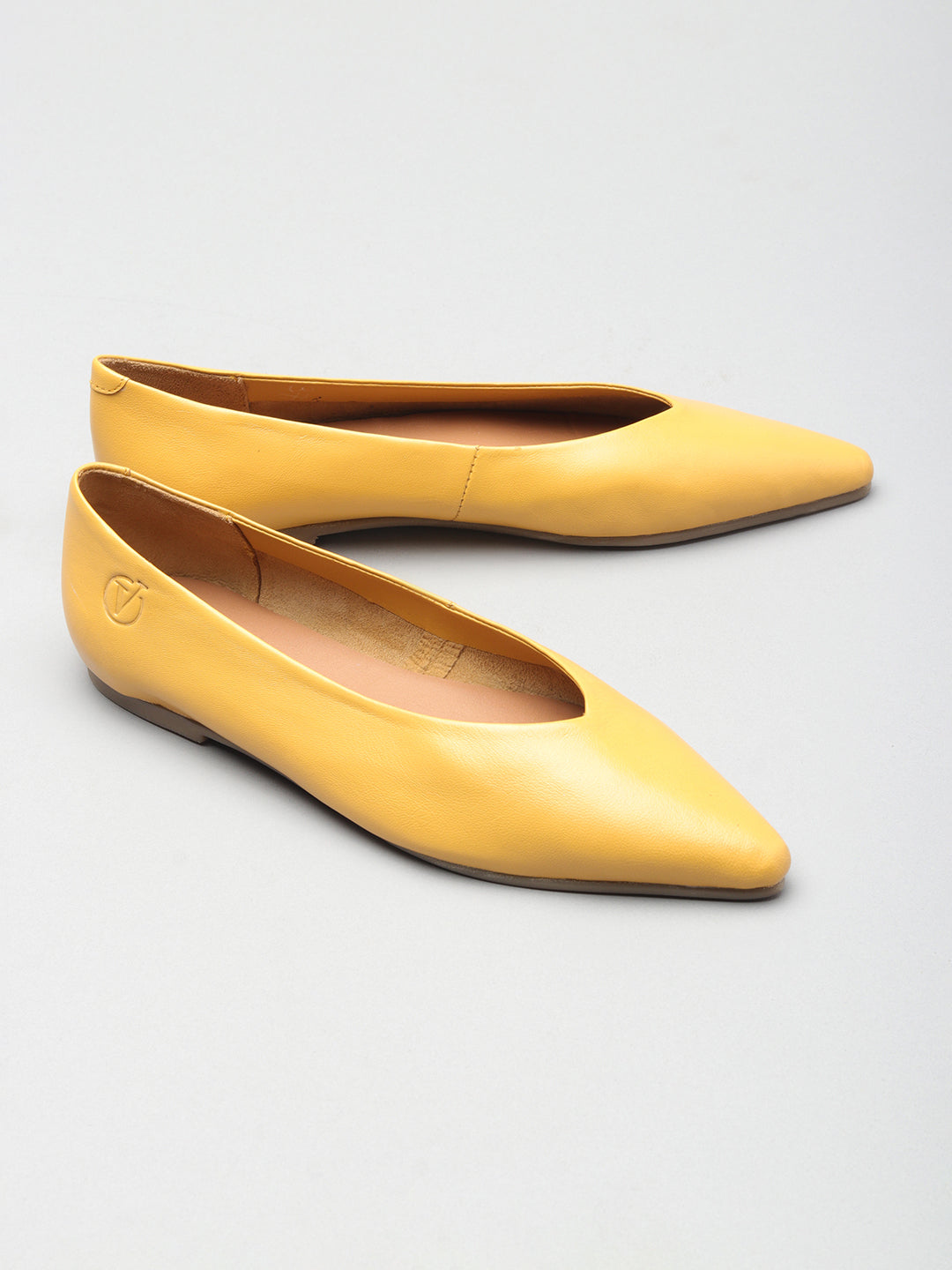 Patent/Glossy Flat Ballerinas for Womens