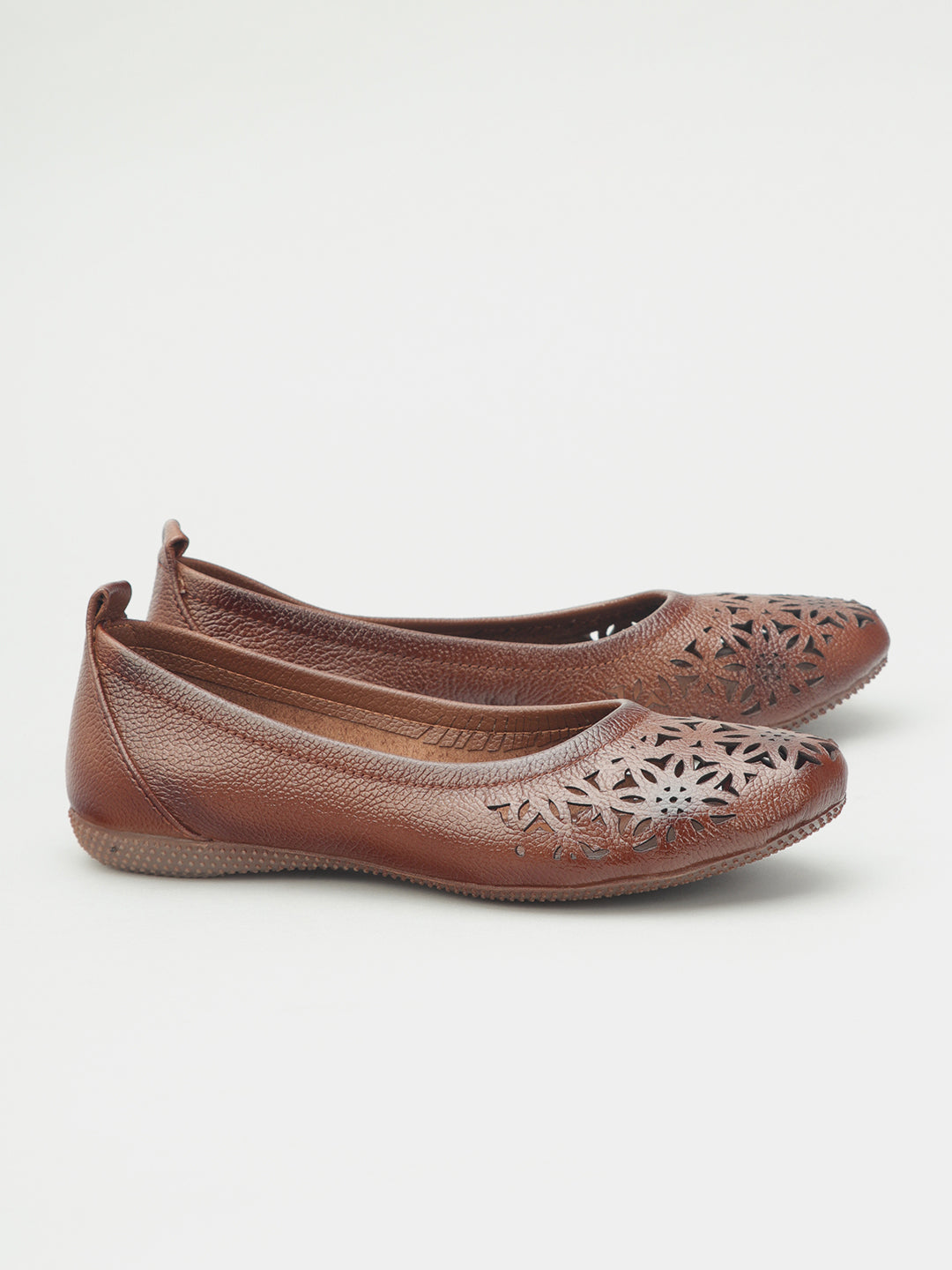 Nappa/Matt Flat Ballerinas