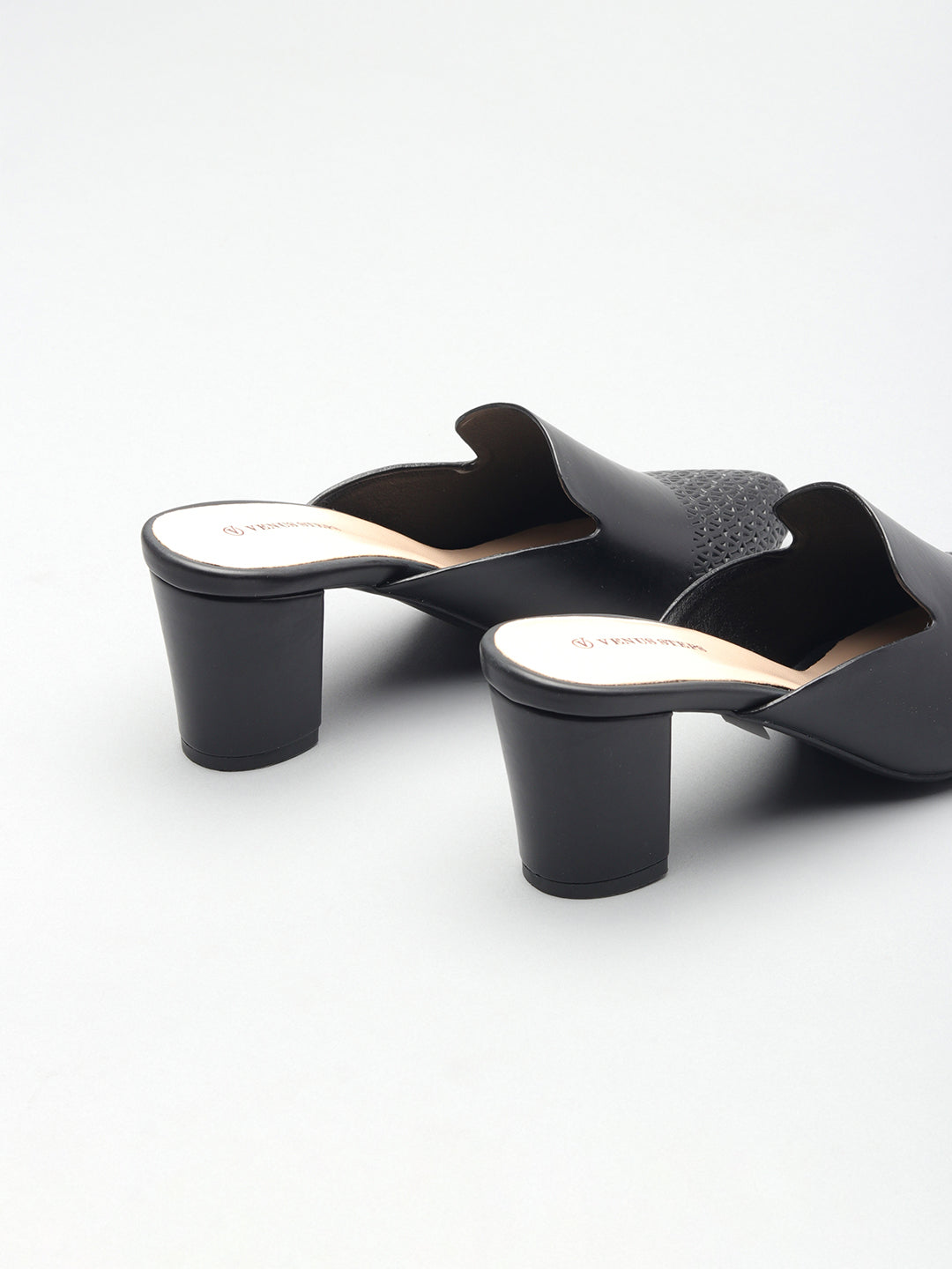 Casual Block Heel Buntoe