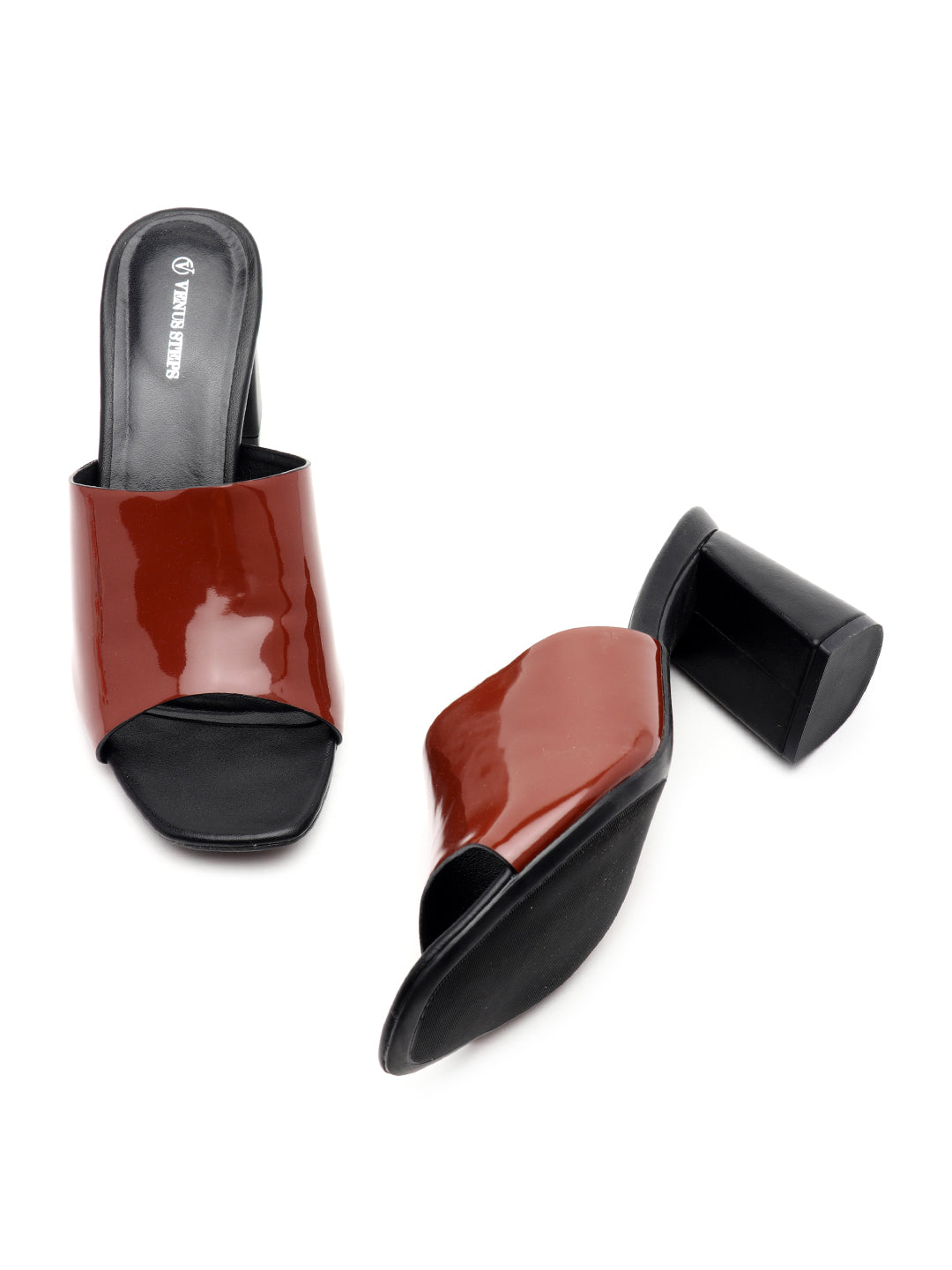 Venus Casual Block Heel Slippers