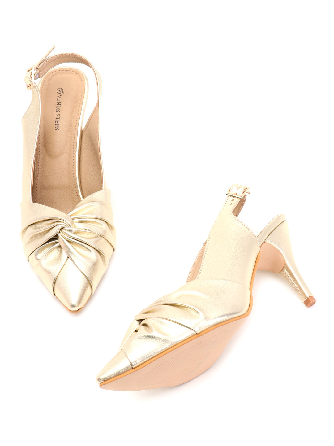 Venus Steps Sylish Pencil heel Buntoe