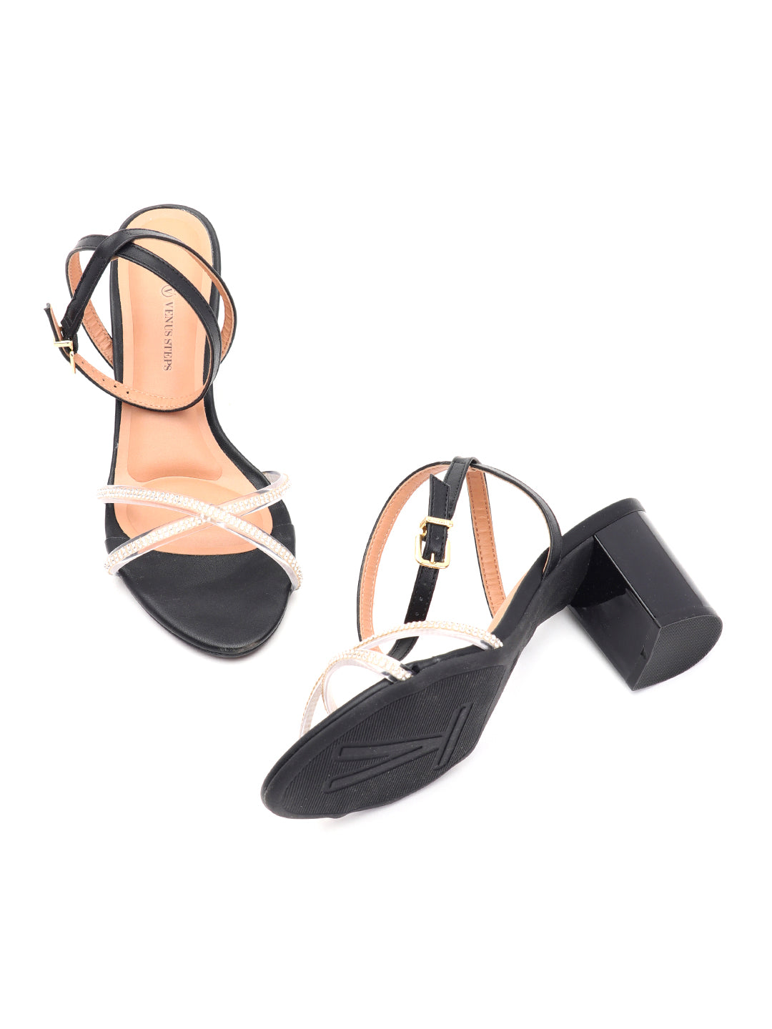 Venus Steps elegant Look Block heel Sandals