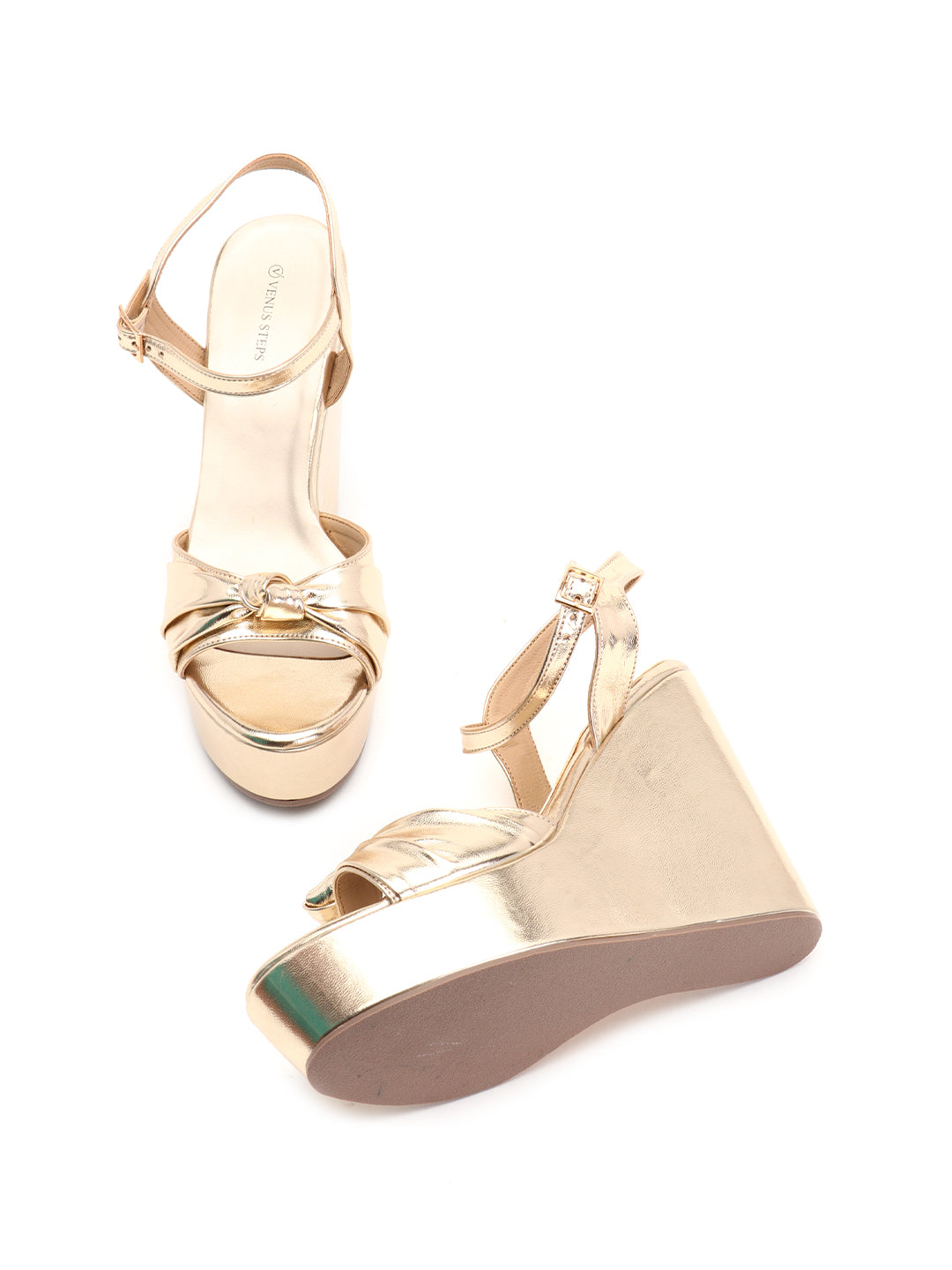 Venus Steps Touch of class wedge heel sandals