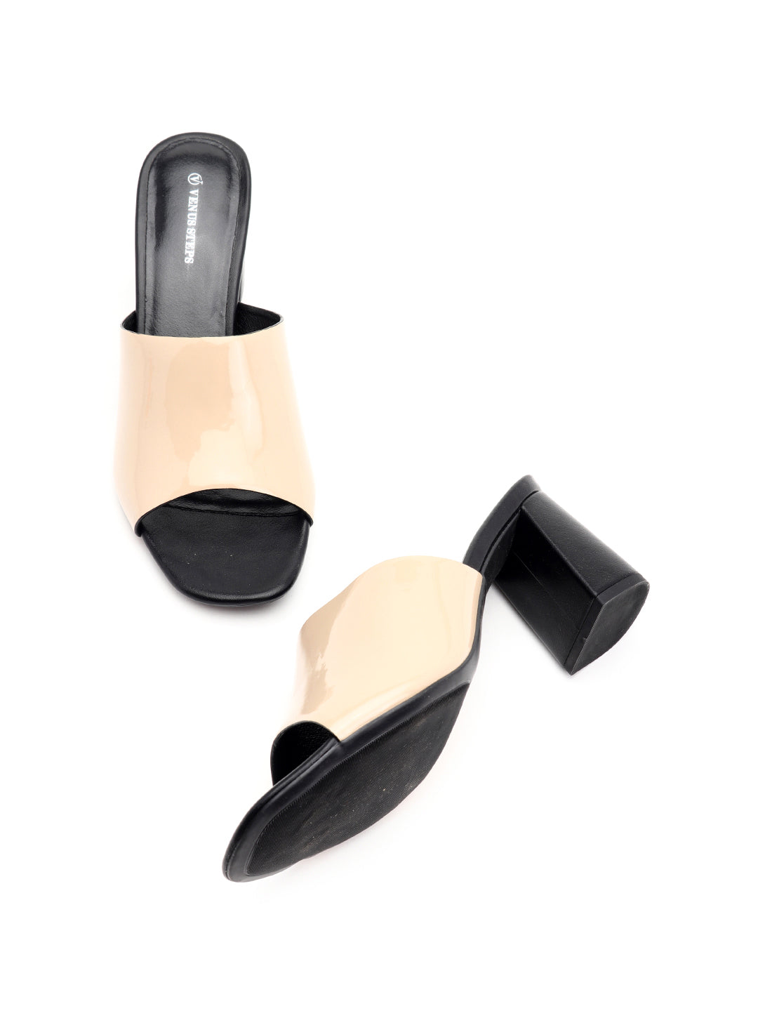 Venus Casual Block Heel Slippers