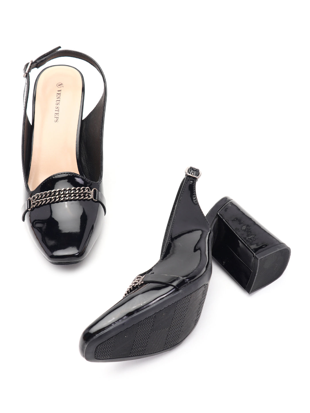 Venus Steps Classic Block heel sandals