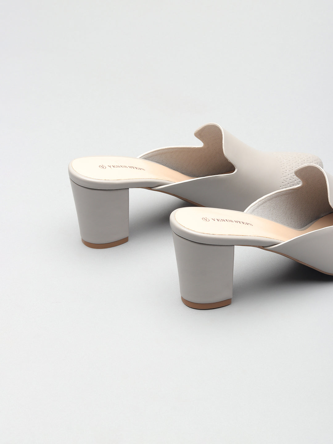 Casual Block Heel Buntoe