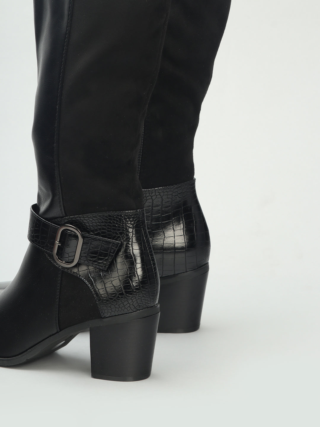 Venus Block heel Long Boots
