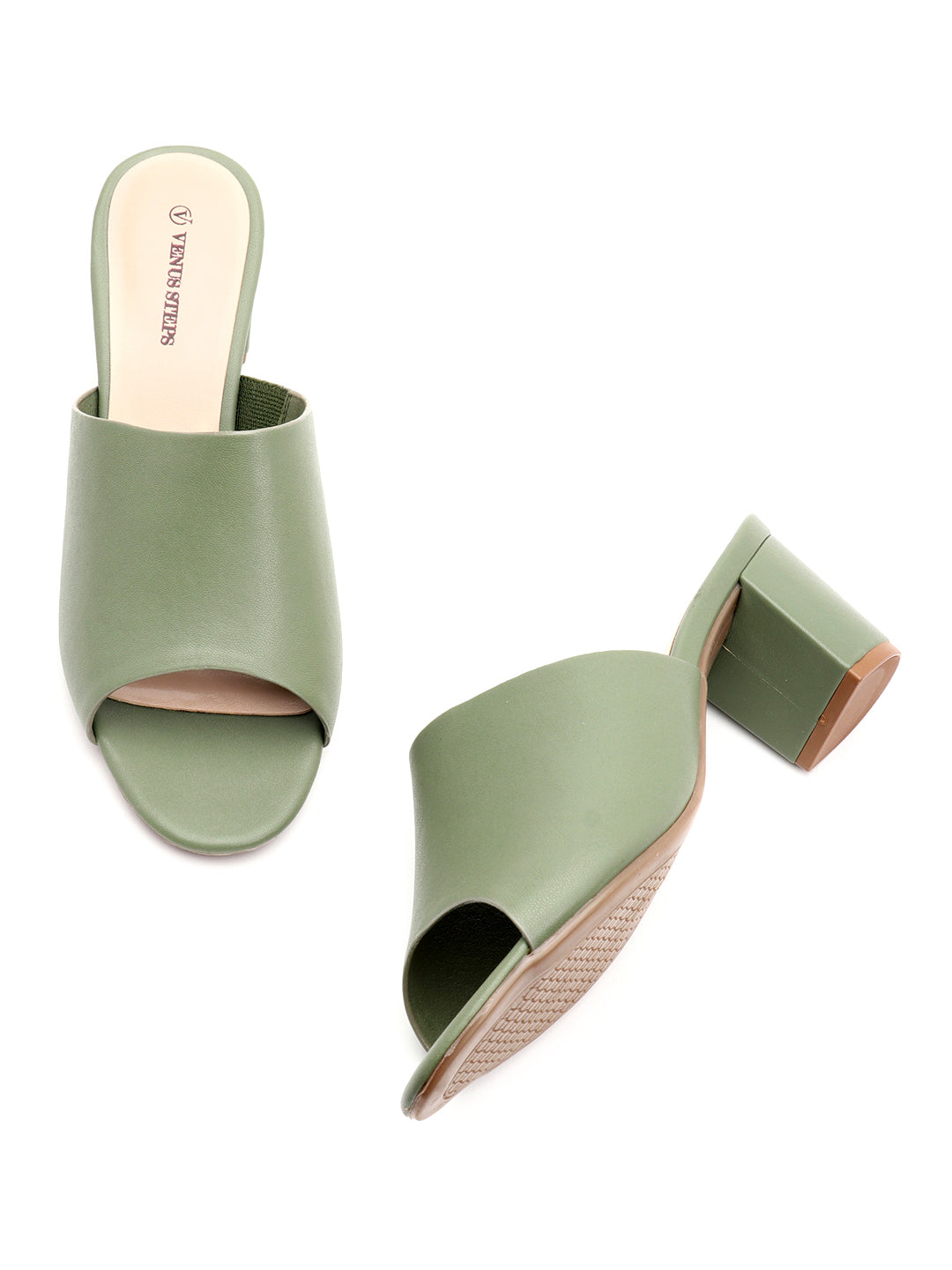 Venus Steps Block heel Slip ons