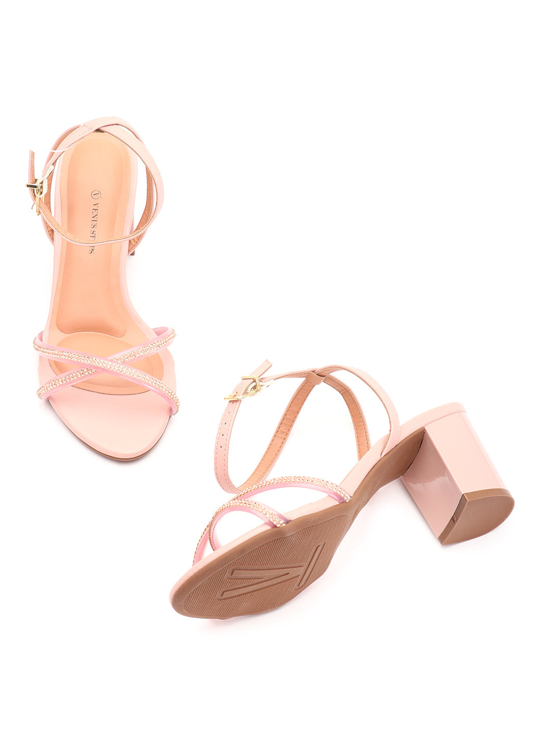 Venus Steps elegant Look Block heel Sandals