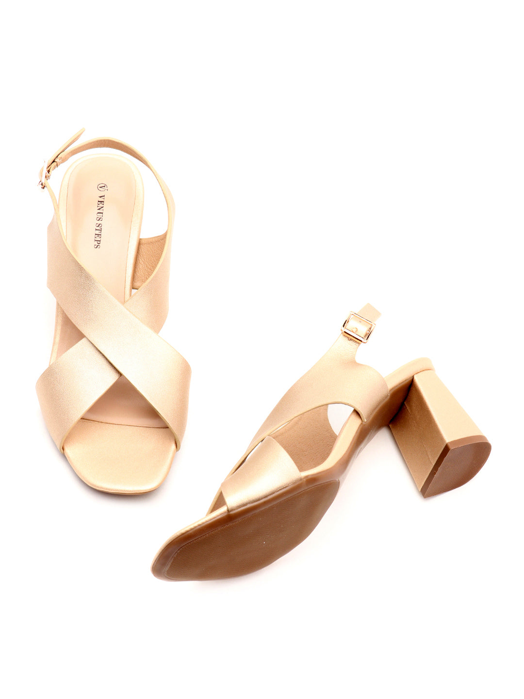 Venus Glossy Finish Sandals