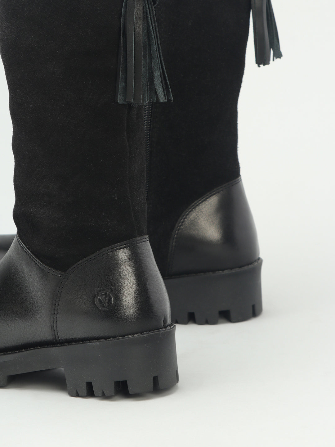 Venus Kids Round Toe Nappa/Matt Boots