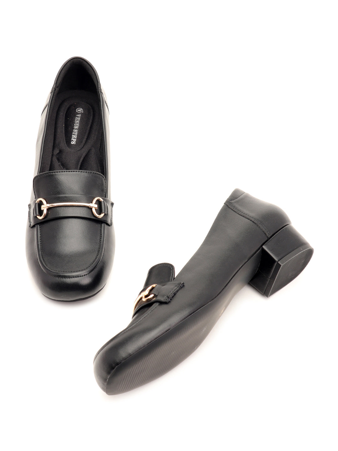 Venus Comfort Block Heel Ballerinas