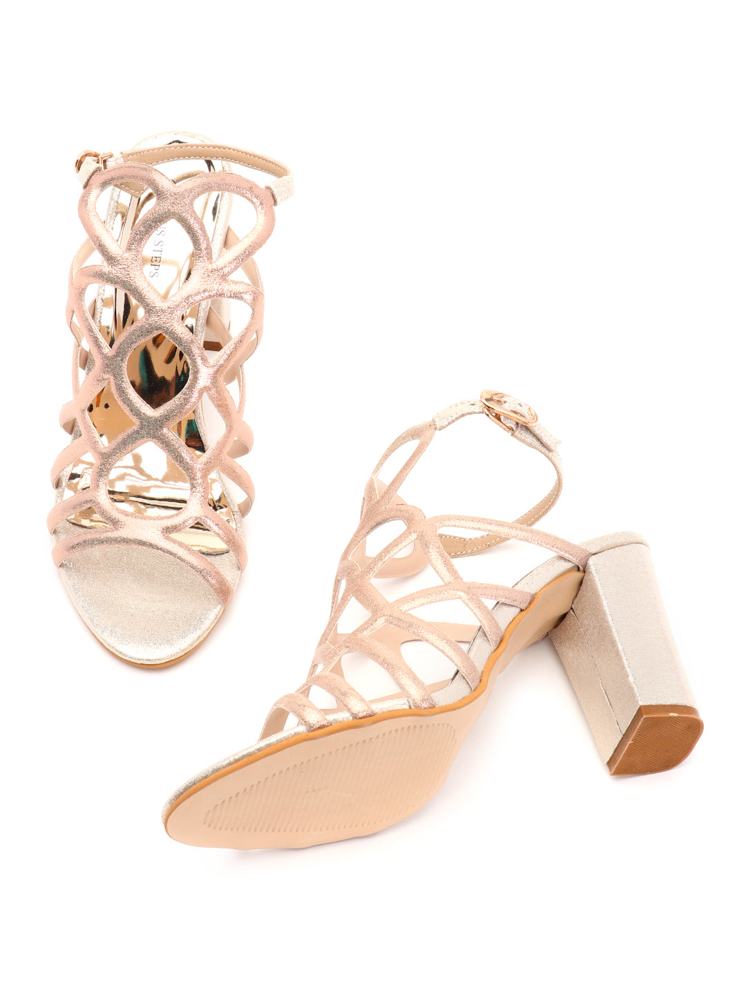 Venus Steps Casual Strappy Block heel Sandals
