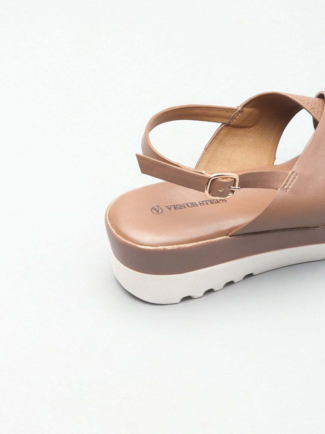 Comfortable And Textured Wedge Heel Sandals