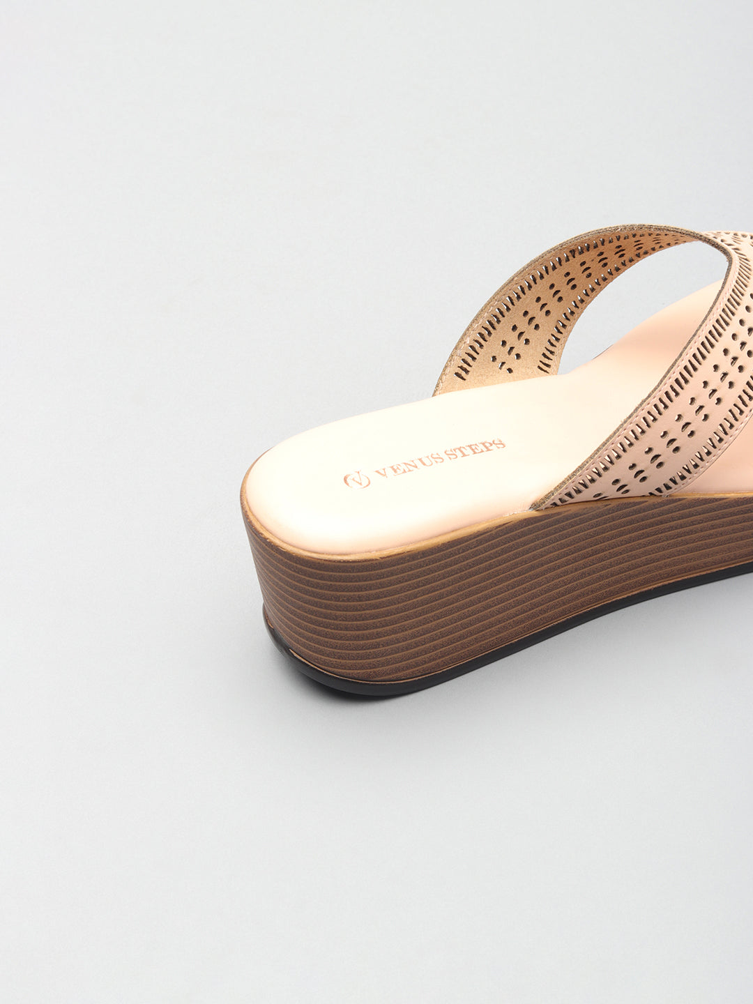 Women's Classic Wedge Heel Chappals