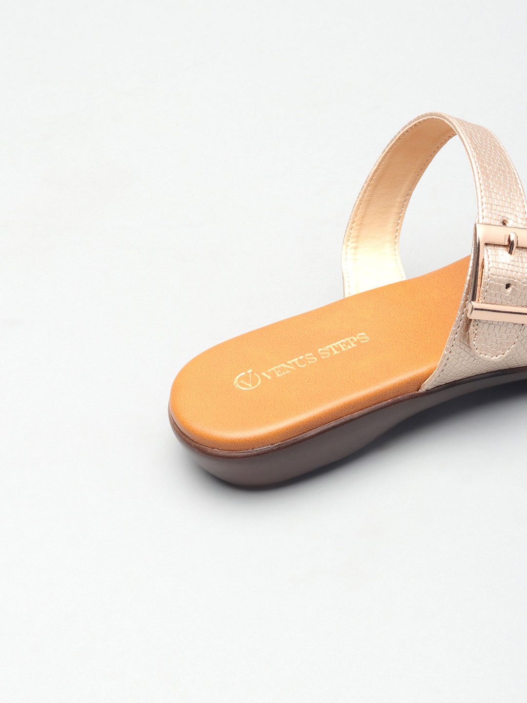 Synthetic Flat Chappals from Venus Steps-ladies