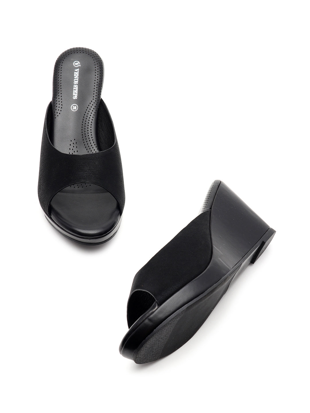 Venus Steps Wedge Heel Slippers