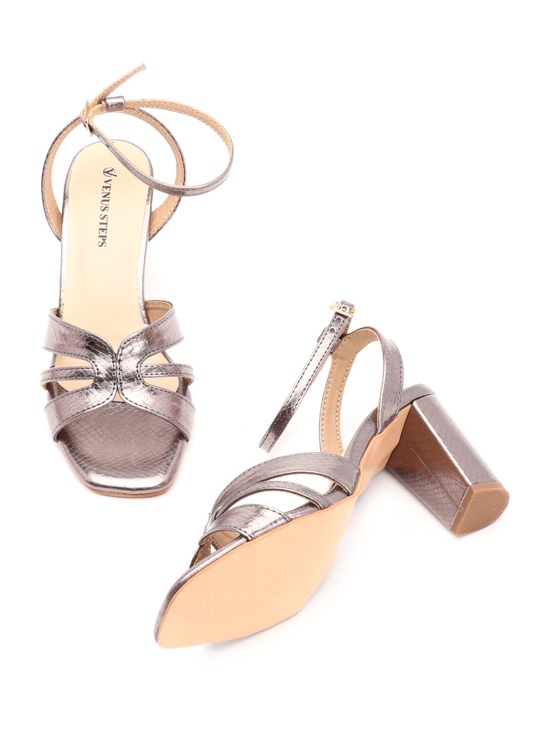 Venus Steps Mettalic shade Sandals