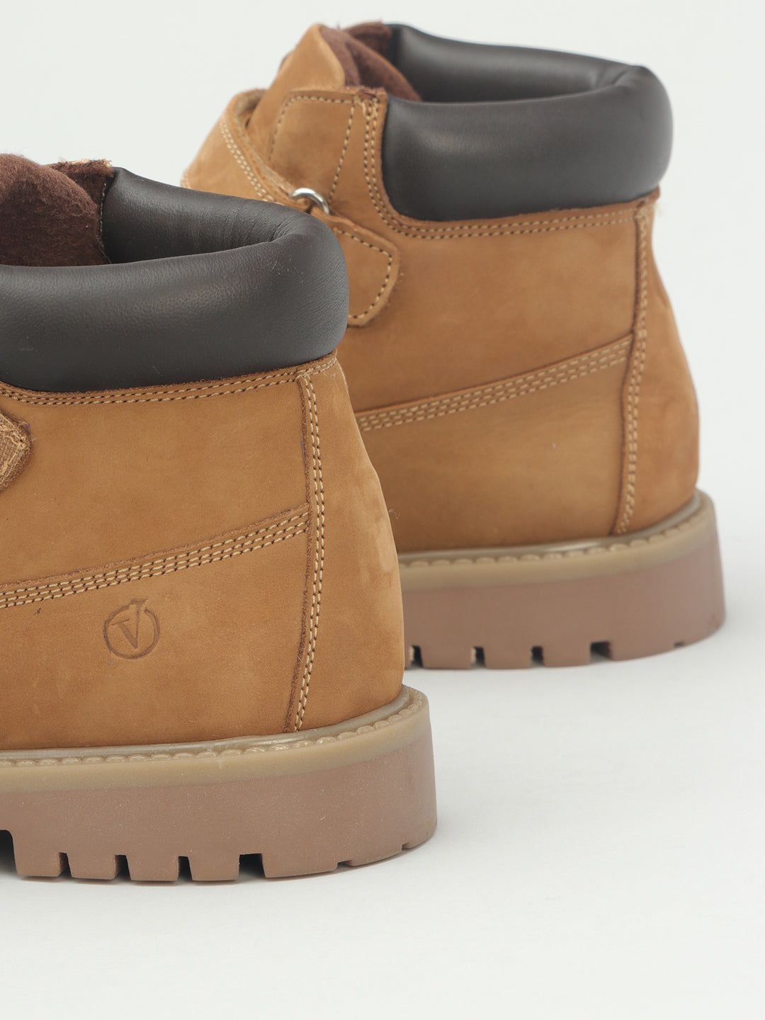 Venus Kids Round Toe Suede Leather Boots