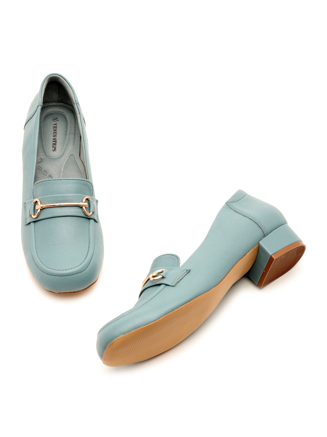 Venus Comfort Block Heel Ballerinas