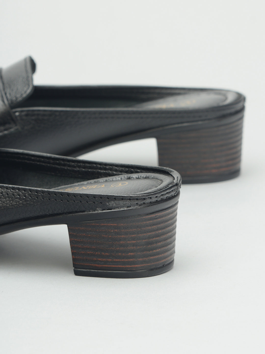 Block Heel Nappa/Matt Buntoe