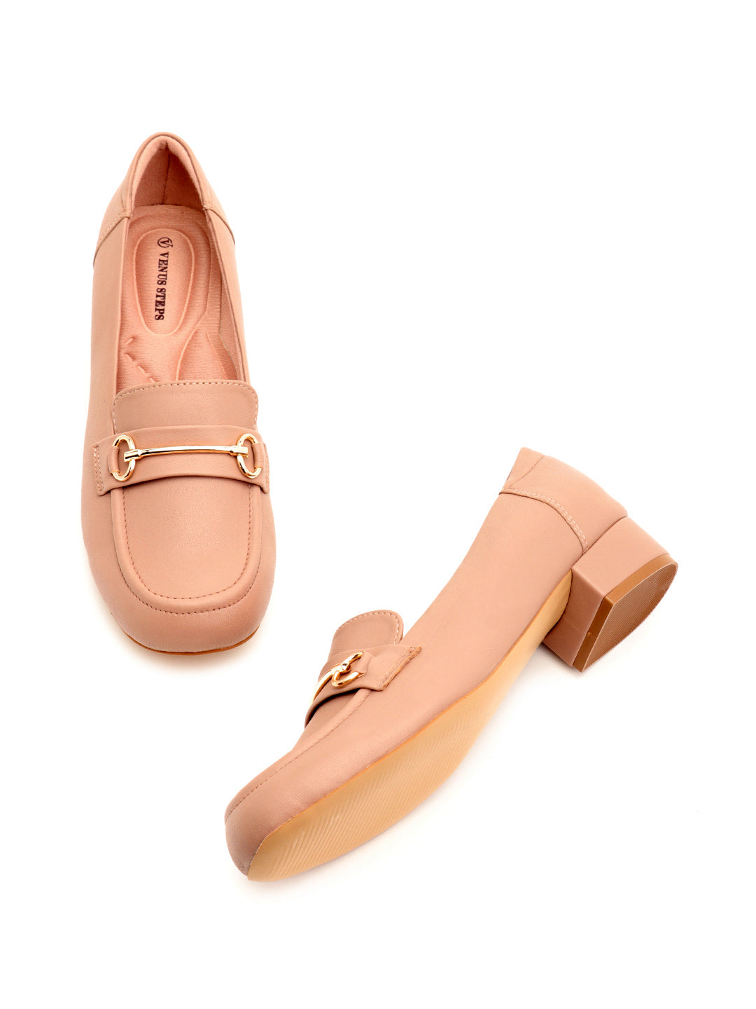 Venus Comfort Block Heel Ballerinas