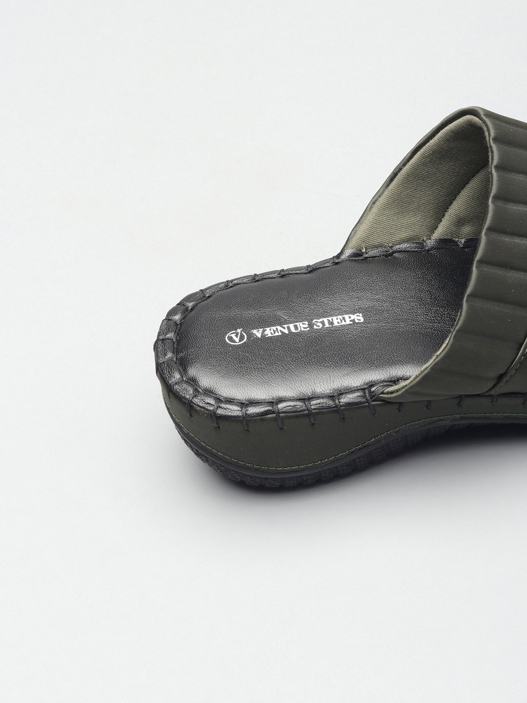 Womens Casual Leather Slippers