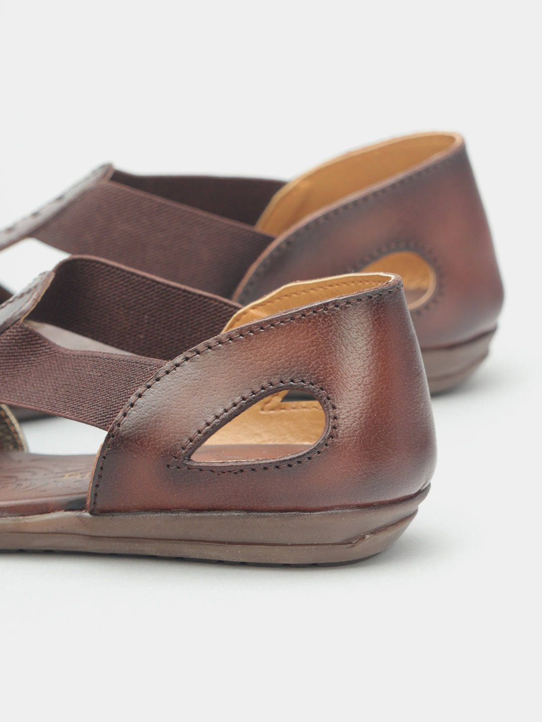 Round Toe Flat Heel Ballerinas