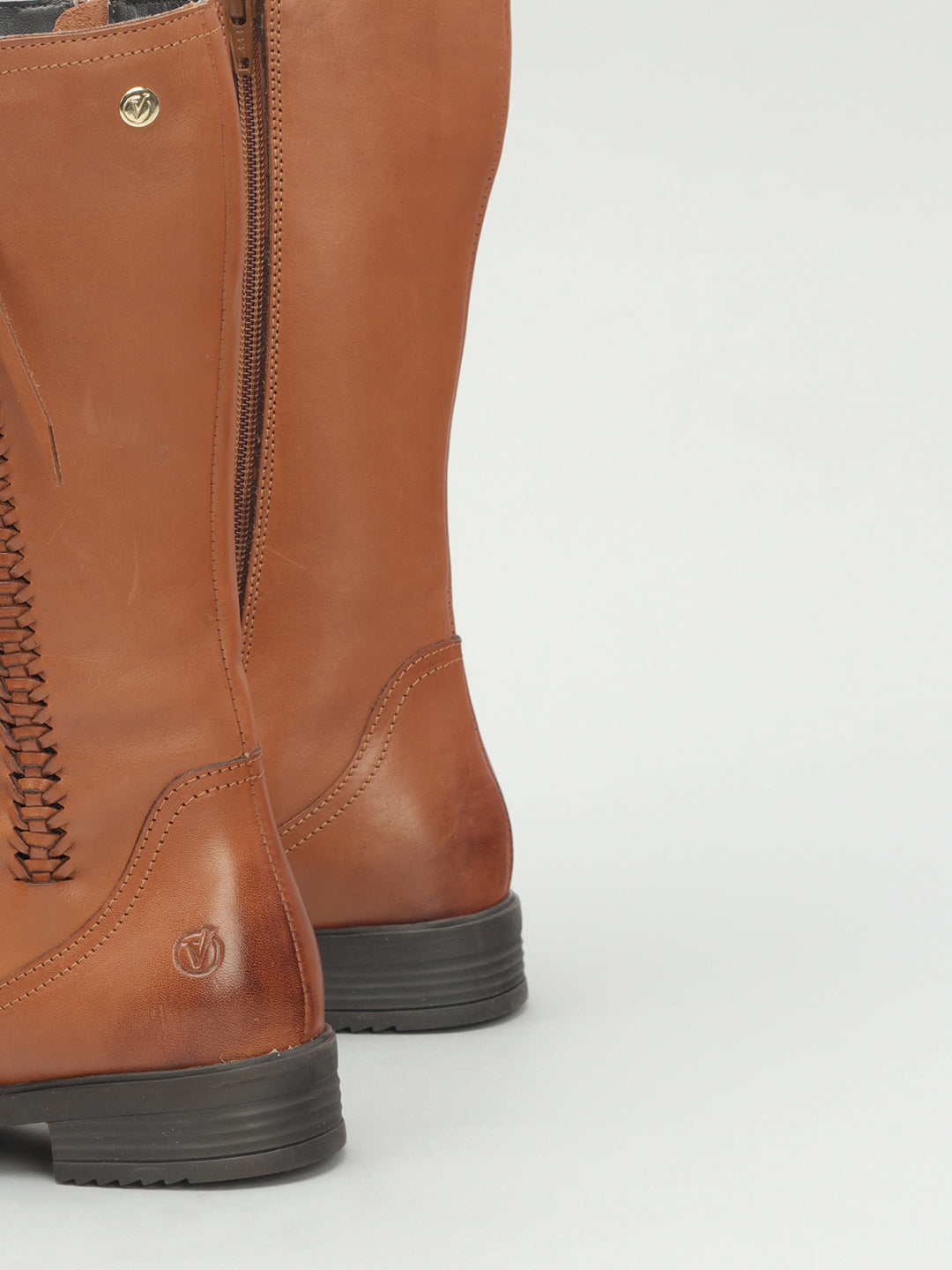 Venus Kids Block Heel Matt Finish Boots