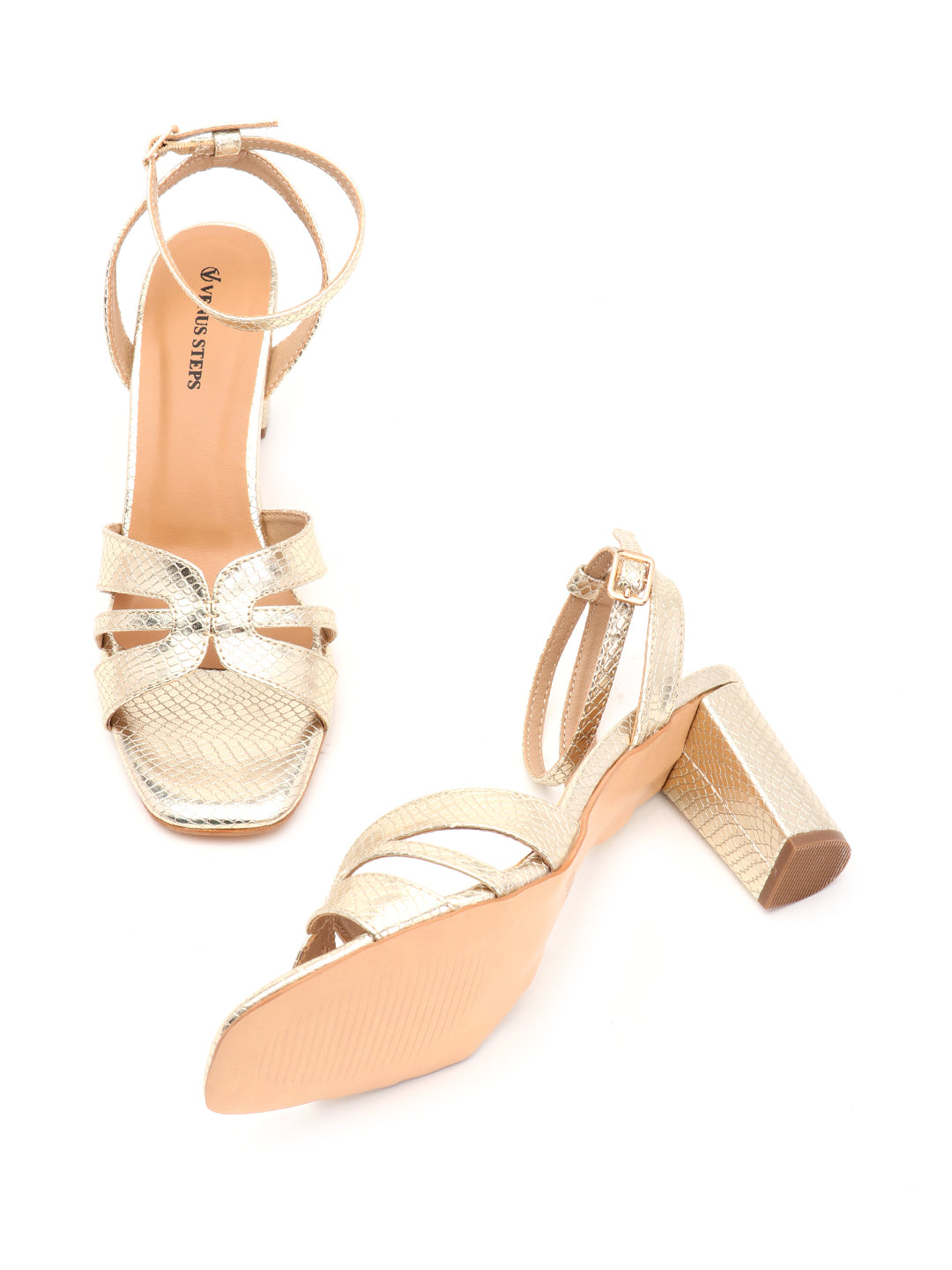 Venus Steps Mettalic shade Sandals