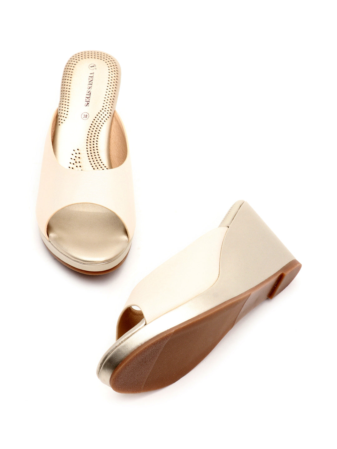 Venus Steps Wedge Heel Slippers