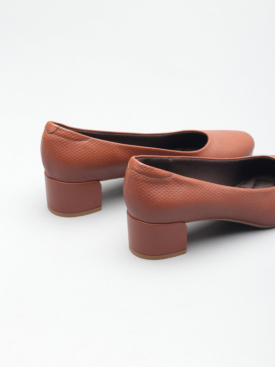 Trendy Block Heel Ballerinas