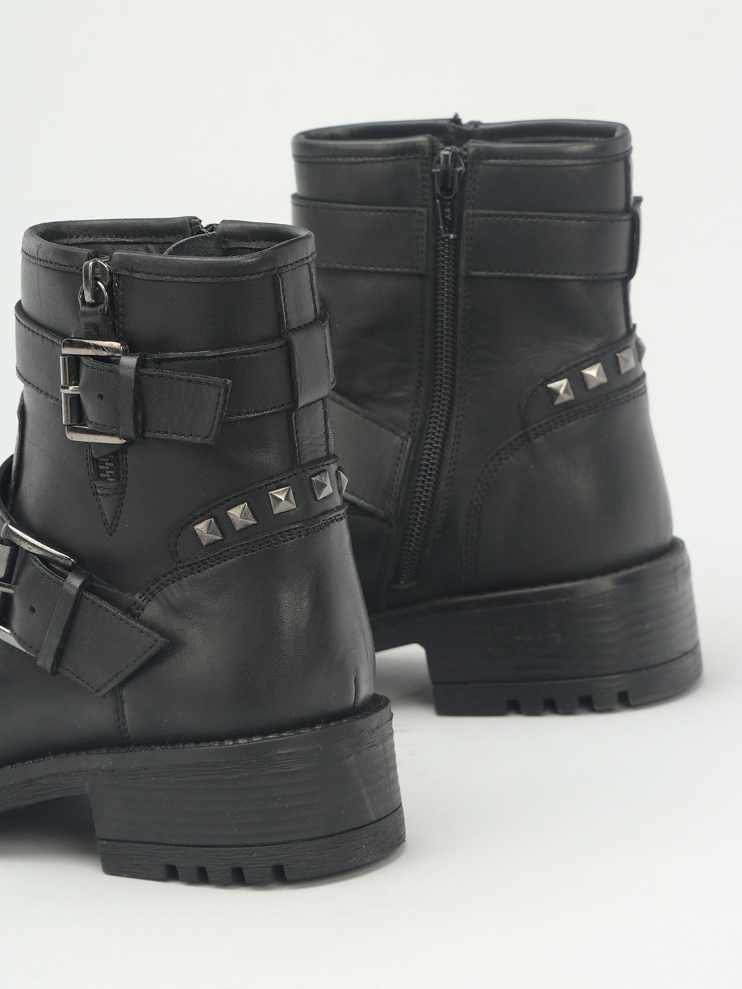 Venus Buckle Up Detail Boots