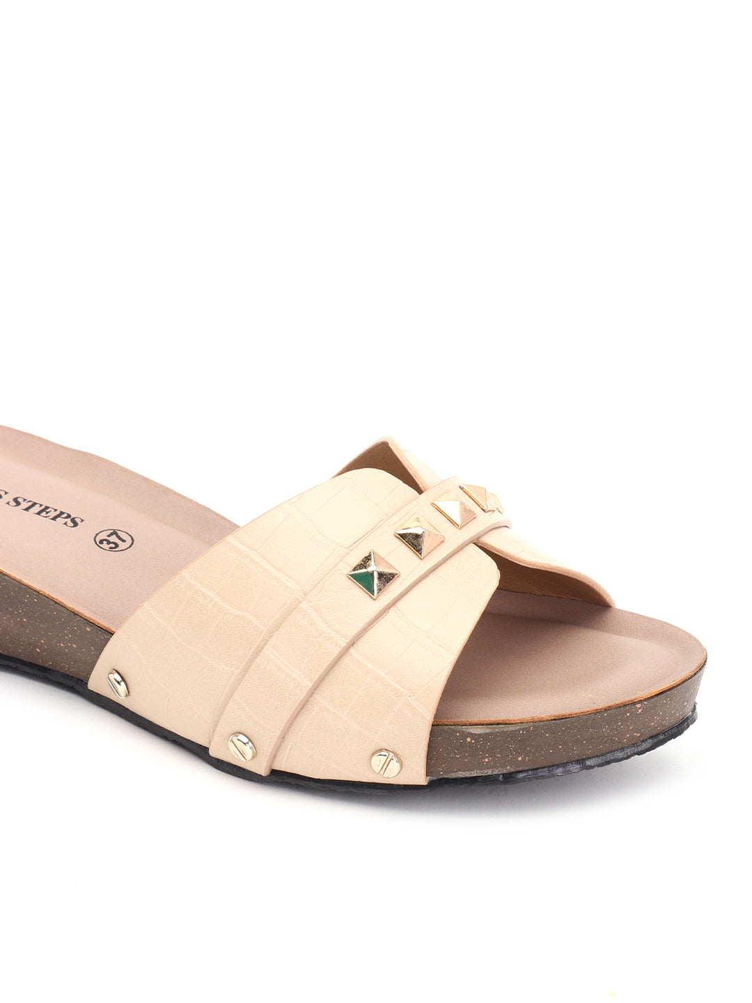 Venus Steps Wedge Heel Nappa/Matt Slippers