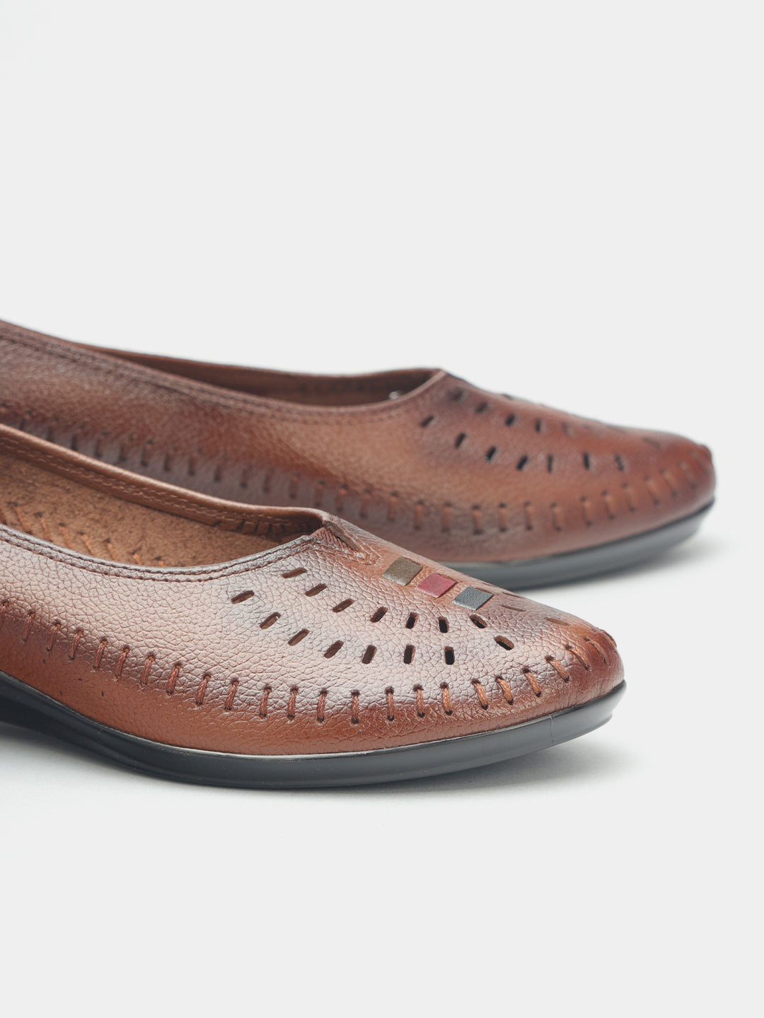 Wedge Heel Ballerinas