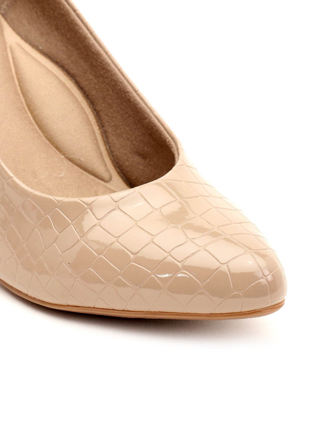 Venus Steps Block Heel Classic Ballerinas