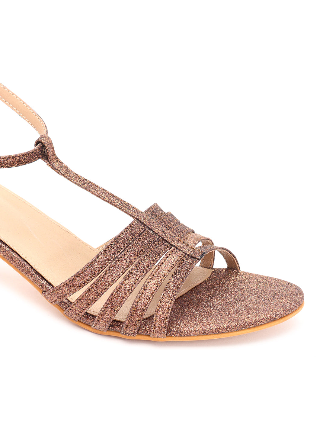 Venus Steps Mettalic Shade block heels