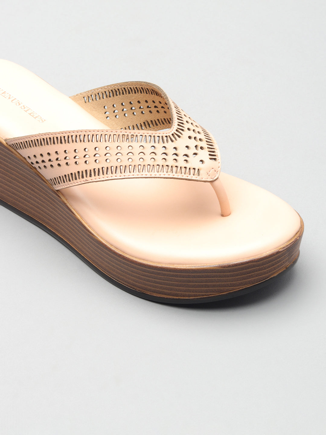 Women's Classic Wedge Heel Chappals