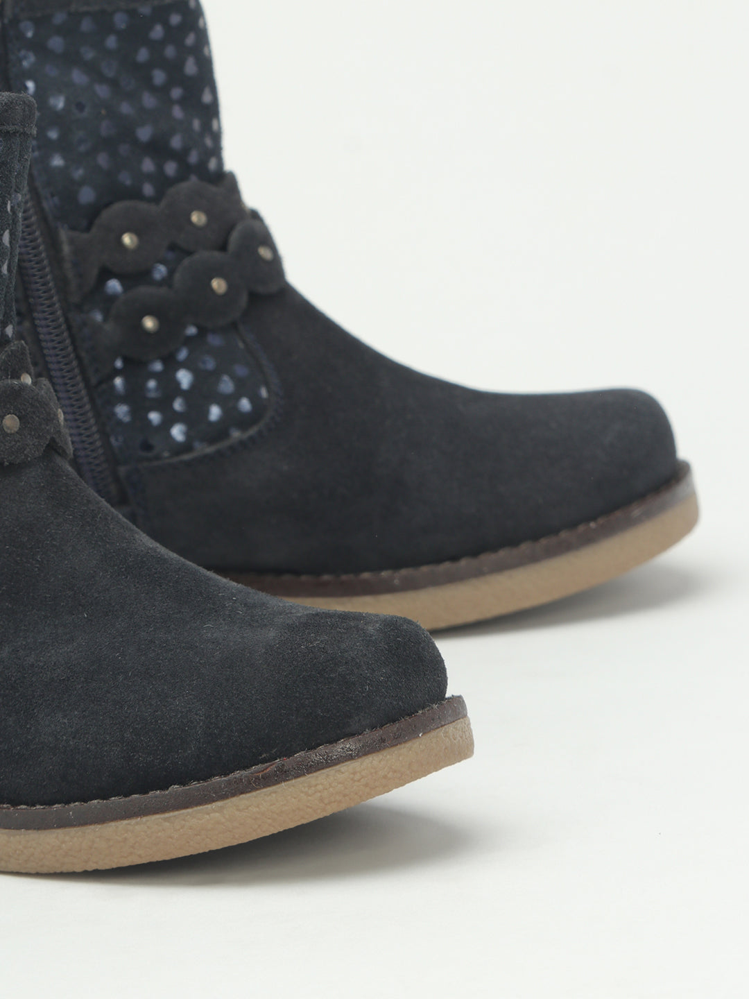 Venus Kids Suede Leather Casual Boots