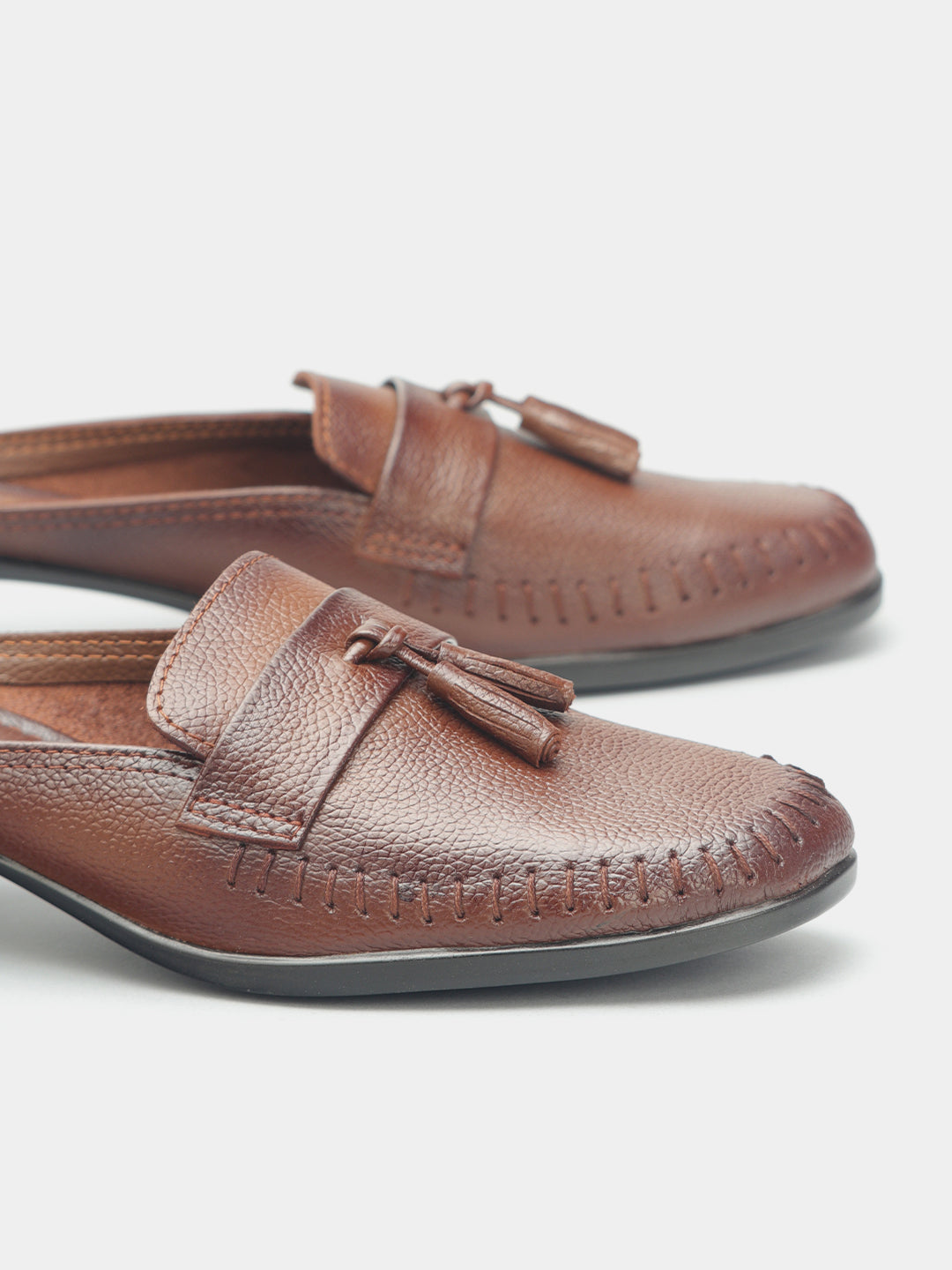 Block Heel Nappa/Matt Buntoe